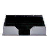 12 Seat Gray Leather Conference Room Set w/ Round Coasters